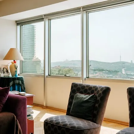 City View Central Flat 4 Min To Zorlu Center דירה